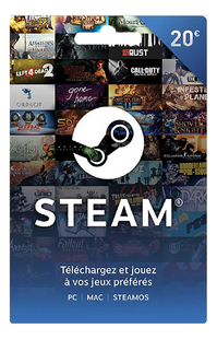 Carte-cadeau Steam 20 €