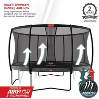 Berg trampolineset Champion Ø 3,30 m Black-Artikeldetail