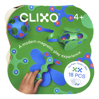 Clixo Itsy blauw/groen - 18 stukjes