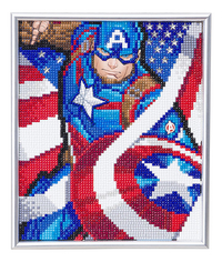 Craft Buddy Avengers Crystal Art - Captain America