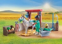 PLAYMOBIL Country Starter Packs Ferme vétérinaire avec les ânes 71471-Image 2