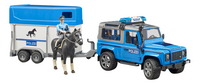 Bruder 4x4 Land Rover Defender police & van