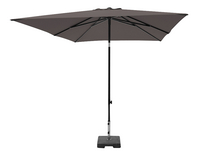 Madison aluminium parasol Denia 2 x 2 m taupe-Vooraanzicht