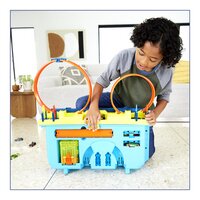 Hot Wheels acrobatische racebaan Track Builder Unlimited Spin-Out Builder Box