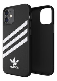 adidas coque Originals Basic avec rayures pour iPhone 12 mini noir/blanc