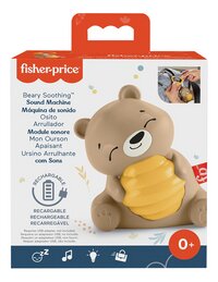 Fisher-Price Jouet musical à tirette Sensimals Beary Soothing Sound