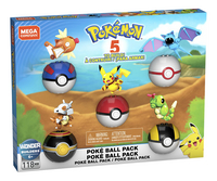 MEGA Construx Pokémon Poké Ball Pack-Linkerzijde