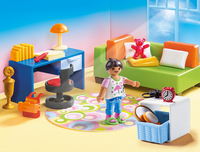 PLAYMOBIL Dollhouse 70209 Chambre d'enfant avec canapé-lit-Image 1
