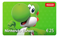 Nintendo eShop carte-cadeau 25 euros