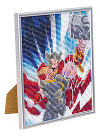 Craft Buddy Avengers Crystal Art Kit - Thor-Linkerzijde