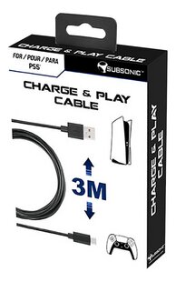 Subsonic câble de recharge XXL pour PS5