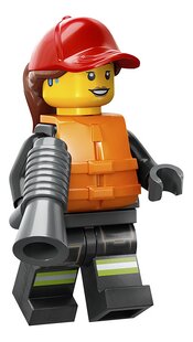 LEGO City 60373 Reddingsboot Brand-Linkerzijde