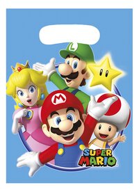 Feesttasjes Super Mario - 8 stuks