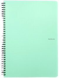 Cahier de notes A4 Pastelini Green