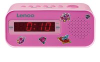 Lenco wekkerradio CR-205 roze-Artikeldetail