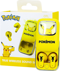 Écouteurs True Wireless Pokémon Slide Case Pikachu jaune