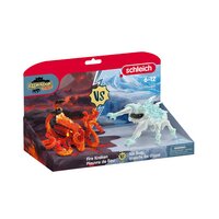 Schleich Figurine Pieuvre de Feu vs Insecte de Glace-Avant