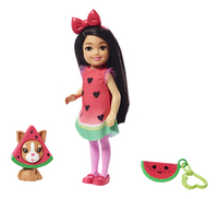 Barbie Club Chelsea verkleedt zich als watermeloen-Vooraanzicht