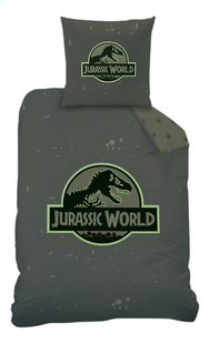 Housse de couette Jurassic World logo coton 140 x 200 cm