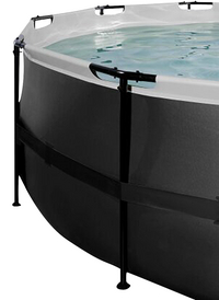 EXIT zwembad met patroonfilter Ø 4,5 x H 1,22 m Black Leather-Artikeldetail