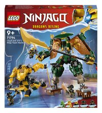LEGO Ninjago 71794 L'équipe de robots des ninjas Lloyd et Arin