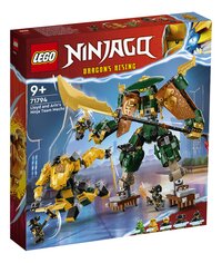LEGO Ninjago 71794 Lloyd en Arins ninjateammecha-Linkerzijde