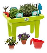 Écoiffier table de culture pour enfants Flower Box Lime-Avant