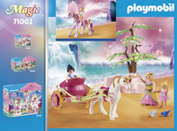 PLAYMOBIL Magic 71002 Eenhoornkoets met Pegasus-Achteraanzicht