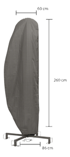 Outdoor Covers Premium housse de protection pour parasol suspendu polypropylène 260 x 86 cm-Détail de l'article