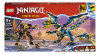 LEGO Ninjago 71796 Le dragon élémentaire contre le robot de l’impératrice