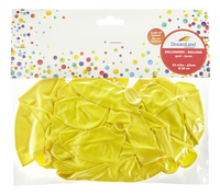 DreamLand ballon geel Ø 30 cm - 25 stuks-Vooraanzicht