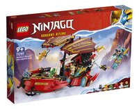 LEGO Ninjago 71797 Le QG des ninjas - La course contre la montre-Côté gauche