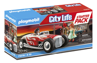 PLAYMOBIL City Life 71078 Starter Pack Voiture vintage avec couple