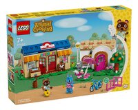 LEGO Animal Crossing Boutique Nook et maison de Rosie 77050-Côté gauche