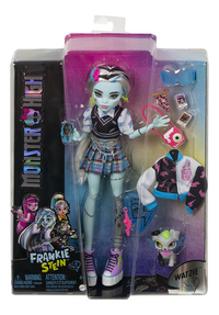Monster High poupée mannequin Frankie Stein et Watzie-Avant