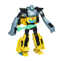Hasbro Transformers EarthSpark Cyber-Combiner Bumblebee en Mo Malto-Artikeldetail