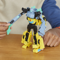 Hasbro Transformers EarthSpark Cyber-Combiner Bumblebee et Mo Malto-Détail de l'article