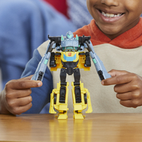 Hasbro Transformers EarthSpark Cyber-Combiner Bumblebee et Mo Malto-Image 1