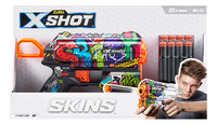 Zuru fusil X-Shot Skins Flux - Graffiti-Avant