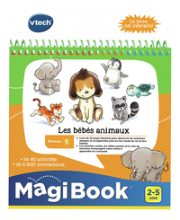 VTech Magibook livre éducatif Niv 1 - Les bébés animaux