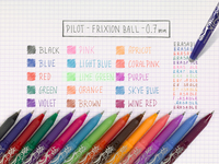 Pilot rollerball Frixion - 4 pièces-Image 1