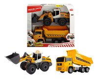 Dickie Toys constructievoertuigen Construction Twin Pack