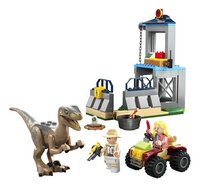 LEGO Jurassic World 76957 Velociraptor ontsnapping-Vooraanzicht