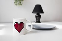 Kikkerland mug magique Morphing Heart-Image 1
