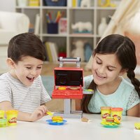 Play-Doh Kitchen Creations Grill 'n Stamp Playset-Afbeelding 4