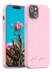 bigben coque Just Green pour iPhone 13 rose-commercieel beeld