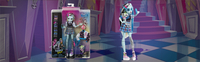 Monster High poupée mannequin Frankie Stein et Watzie-Image 3