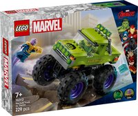 LEGO Marvel De Hulk truck vs. Thanos 76312