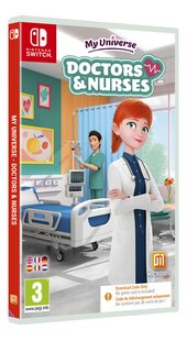 Nintendo Switch My Universe: Doctors & Nurses - Code in a Box NL/FR-Linkerzijde