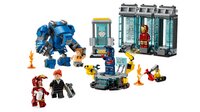 LEGO Marvel Le laboratoire d’Iron Man : la salle des armures 76315-Avant